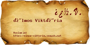 Álmos Viktória névjegykártya
